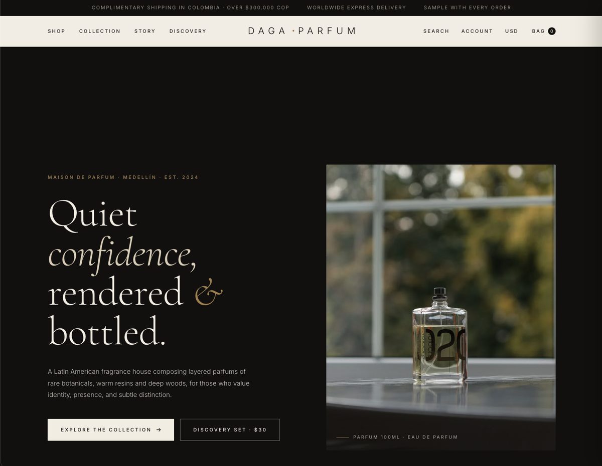 Daga Parfum · perfumería